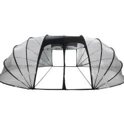 vidaXL Tienda de piscina tipo cúpula 538 x 440 x 204 cm Transparente Online