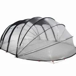 vidaXL Tienda de piscina tipo cúpula 538 x 440 x 204 cm Transparente Online