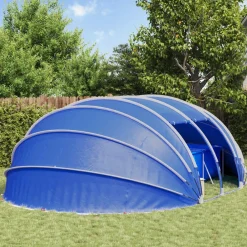 vidaXL Piscina Y Spa-Tienda de piscina tipo cúpula 538 x 440 x 204 cm