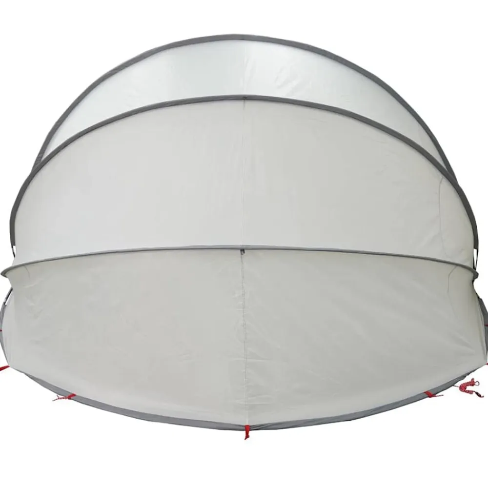 vidaXL Tienda de piscina tipo cúpula 538 x 440 x 204 cm Gris Hot
