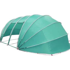 vidaXL Piscina Y Spa-Tienda de piscina tipo cúpula 538 x 440 x 204 cm
