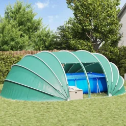 vidaXL Piscina Y Spa-Tienda de piscina tipo cúpula 538 x 440 x 204 cm