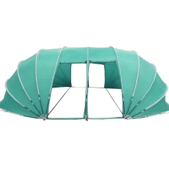 vidaXL Piscina Y Spa-Tienda de piscina tipo cúpula 538 x 440 x 204 cm
