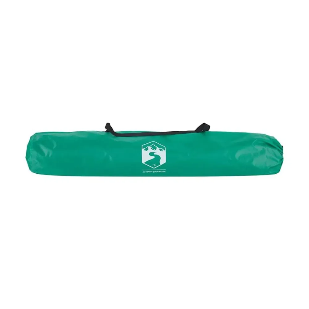 vidaXL Tienda de playa 2 personas impermeable apertura rápida Verde Online