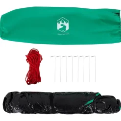 vidaXL Tienda de playa 3 personas impermeable apertura rápida verde Verde mar Clearance