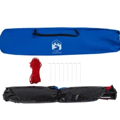 vidaXL Tienda de playa 2 personas impermeable apertura rápida azul Azul celeste Clearance