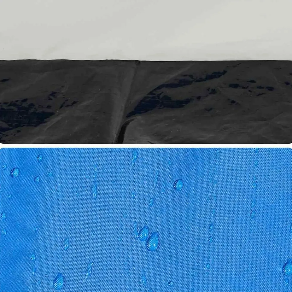 vidaXL Tienda de playa 4 personas impermeable apertura rápida azul Azul celeste Clearance