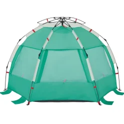 vidaXL Tienda de playa 2 personas impermeable apertura rápida verde Verde mar Online