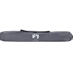 vidaXL Tienda de playa 2 personas impermeable apertura rápida Gris