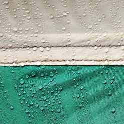 vidaXL Actividades Al Aire Libre-Tienda de playa 2 personas impermeable apertura rápida verde