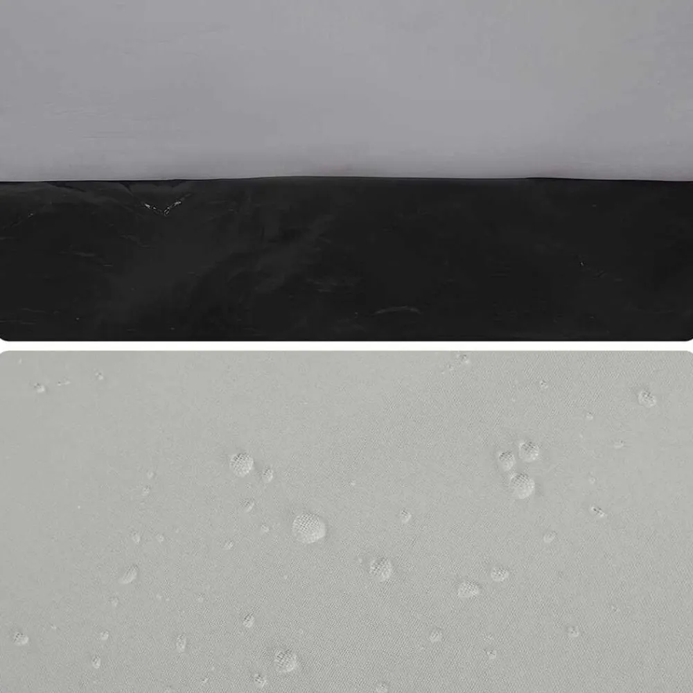 vidaXL Tienda de playa 2 personas impermeable apertura rápida Gris Clearance
