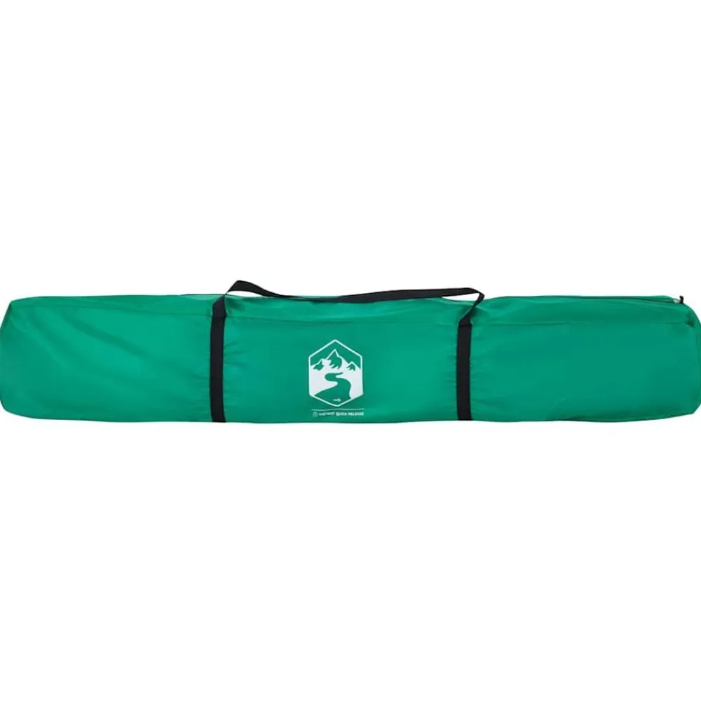 vidaXL Tienda de playa 4 personas impermeable apertura rápida verde Verde mar Online