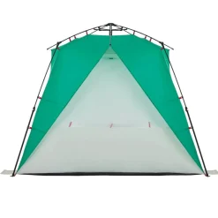 vidaXL Tienda de playa 4 personas impermeable apertura rápida verde Verde mar Online