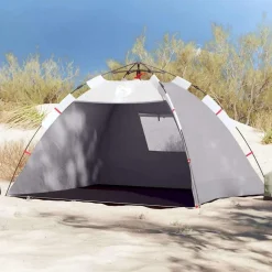 vidaXL Actividades Al Aire Libre-Tienda de playa 2 personas impermeable apertura rápida