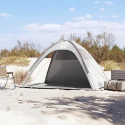 vidaXL Tienda de playa impermeable Gris Outlet
