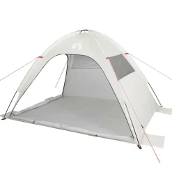 vidaXL Tienda de playa impermeable Gris Outlet