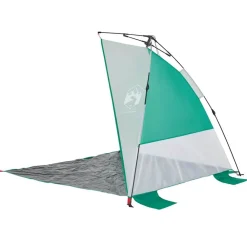 vidaXL Actividades Al Aire Libre-Tienda de playa impermeable apertura rápida verde agua