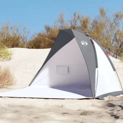 vidaXL Actividades Al Aire Libre-Tienda de playa 185T poliéster 268x223x125 cm