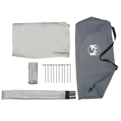vidaXL Actividades Al Aire Libre-Tienda de playa 185T poliéster 268x223x125 cm