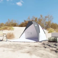 vidaXL Actividades Al Aire Libre-Tienda de playa 185T poliéster 268x223x125 cm