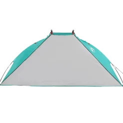 vidaXL Tienda de playa 185T poliéster agua 268x223x125 cm Verde Outlet