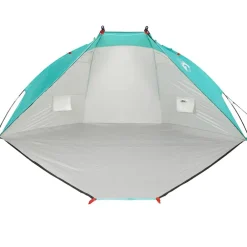 vidaXL Tienda de playa 185T poliéster agua 268x223x125 cm Verde Outlet