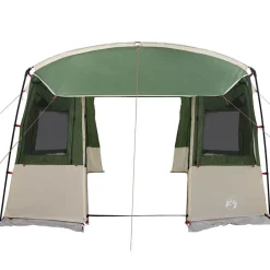 vidaXL Tienda de portón trasero para Caravana 352 x 250 x 240 cm Verde New