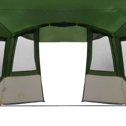 vidaXL Tienda de portón trasero para Caravana 352 x 250 x 240 cm Verde New