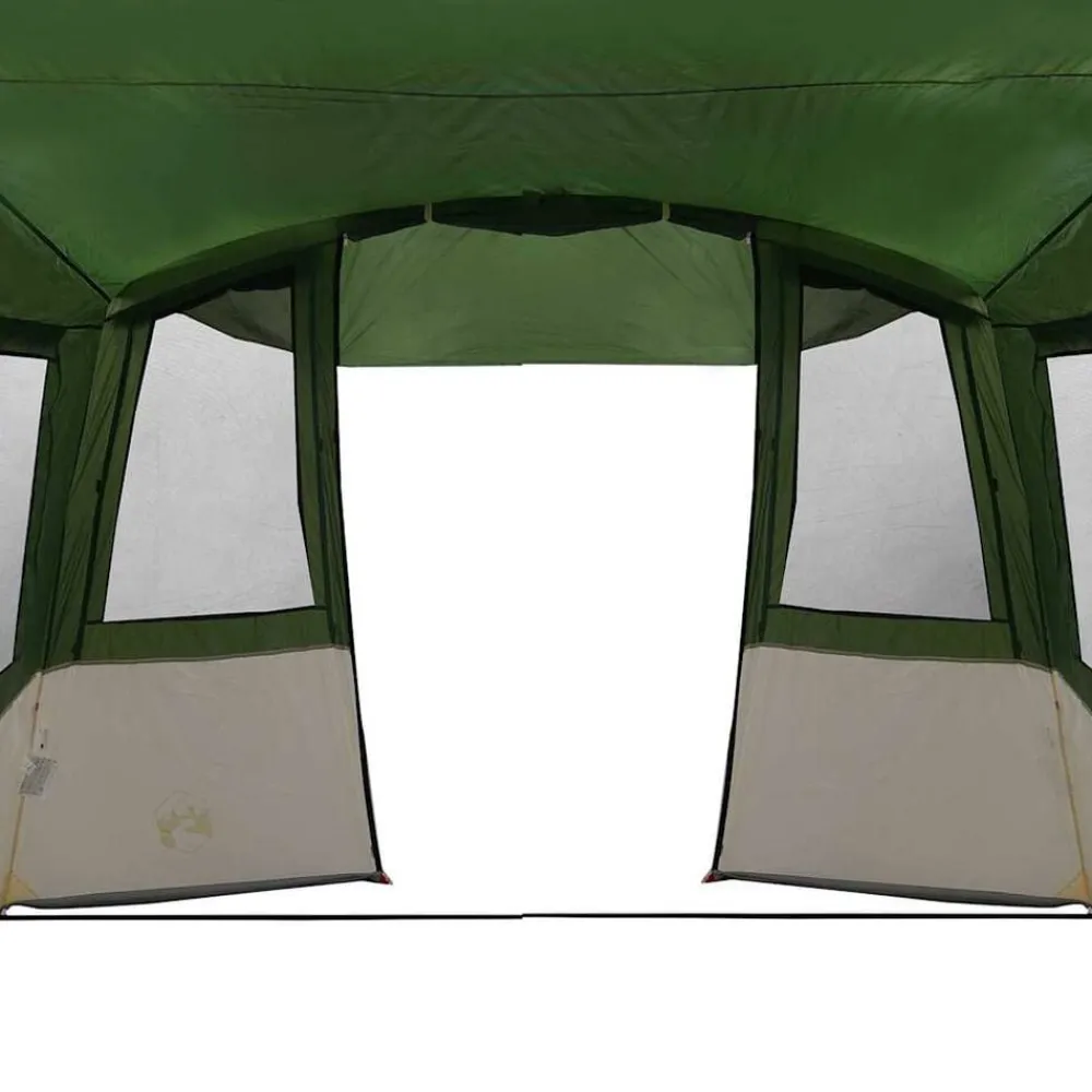 vidaXL Tienda de portón trasero para Caravana 352 x 250 x 240 cm Verde New