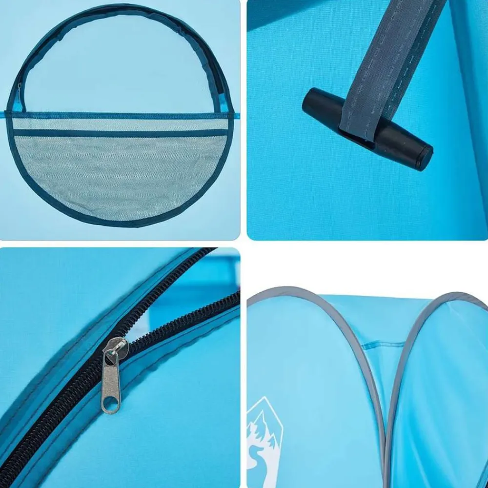 vidaXL Actividades Al Aire Libre-Tienda de privacidad pop-up impermeable