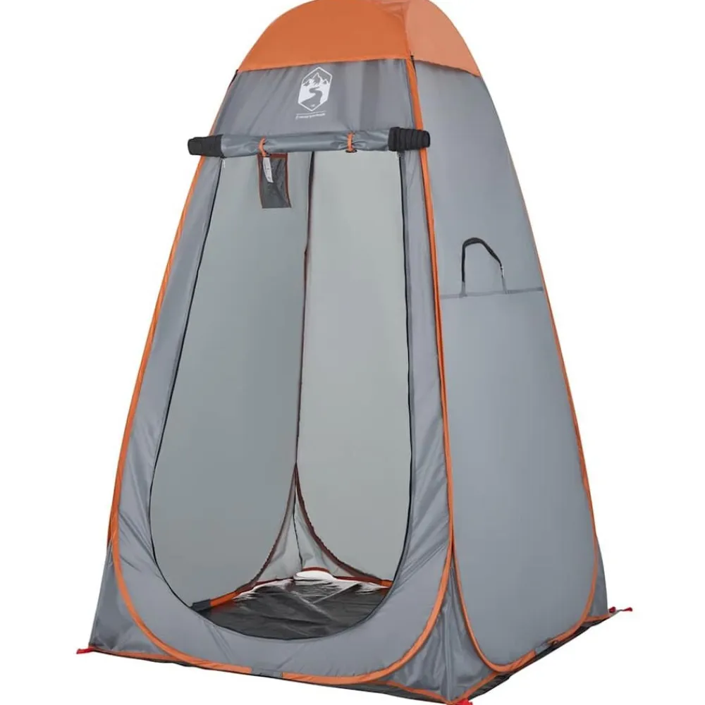 vidaXL Tienda de privacidad pop-up impermeable Gris y naranja Best
