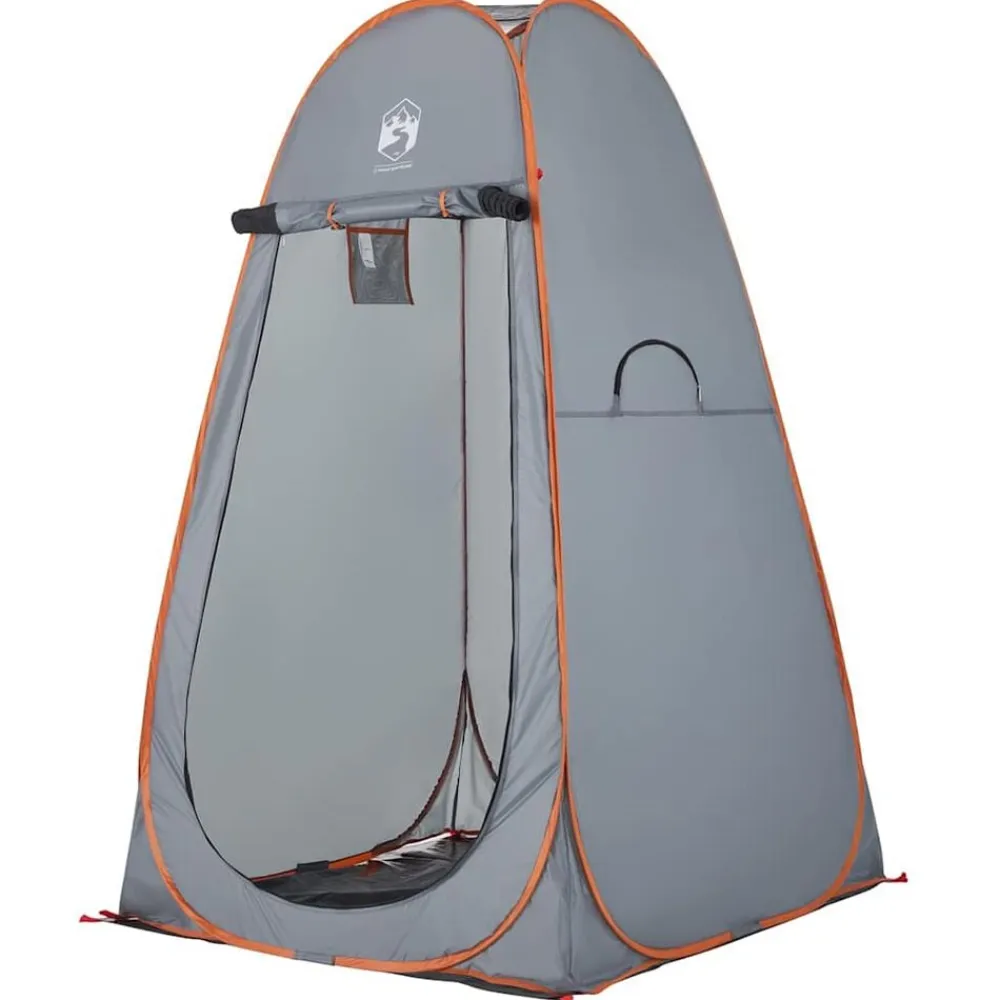 vidaXL Tienda de privacidad pop-up impermeable Gris y naranja Best