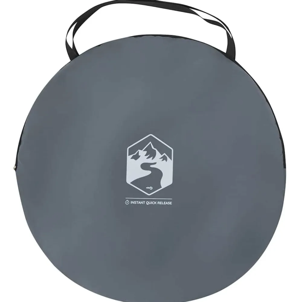 vidaXL Tienda de privacidad pop-up impermeable Gris y naranja Best