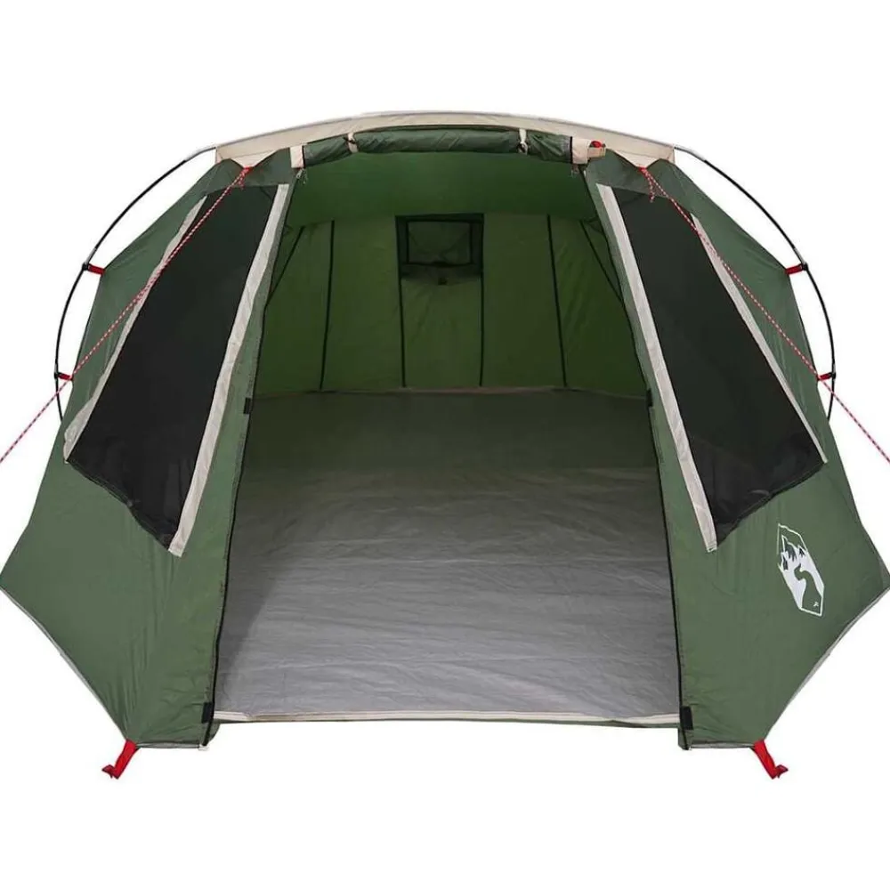 vidaXL Tienda de túnel para 3 personas y 328 x 228 x 115 cm Verde New