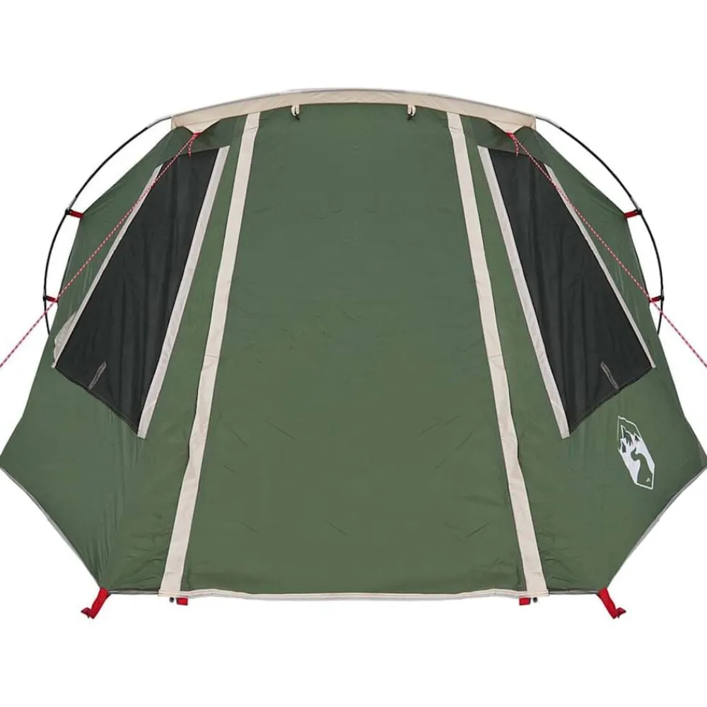 vidaXL Tienda de túnel para 3 personas y 328 x 228 x 115 cm Verde New