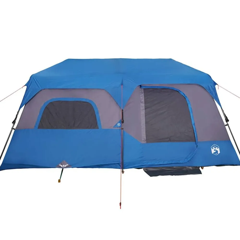vidaXL Actividades Al Aire Libre-Tienda familiar 9 personas impermeable apertura rápida