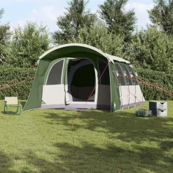 vidaXL Actividades Al Aire Libre-Tienda Familiar con techo y 576 x 325 x 213 cm