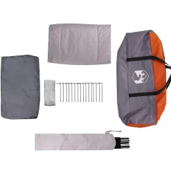 vidaXL Actividades Al Aire Libre-Tienda Familiar con techo 315 x 286 x 200 cm