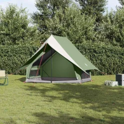 vidaXL Actividades Al Aire Libre-Tienda Familiar con techo y 315 x 286 x 200 cm
