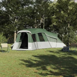 vidaXL Actividades Al Aire Libre-Tienda Familiar con techo 762 x 655 x 218 cm tafetán