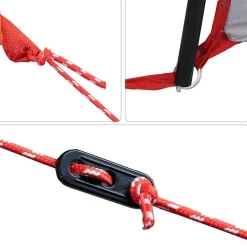 vidaXL Actividades Al Aire Libre-Tienda Familiar con techo Naranja y Naranja 435 x 255 x 216 cm