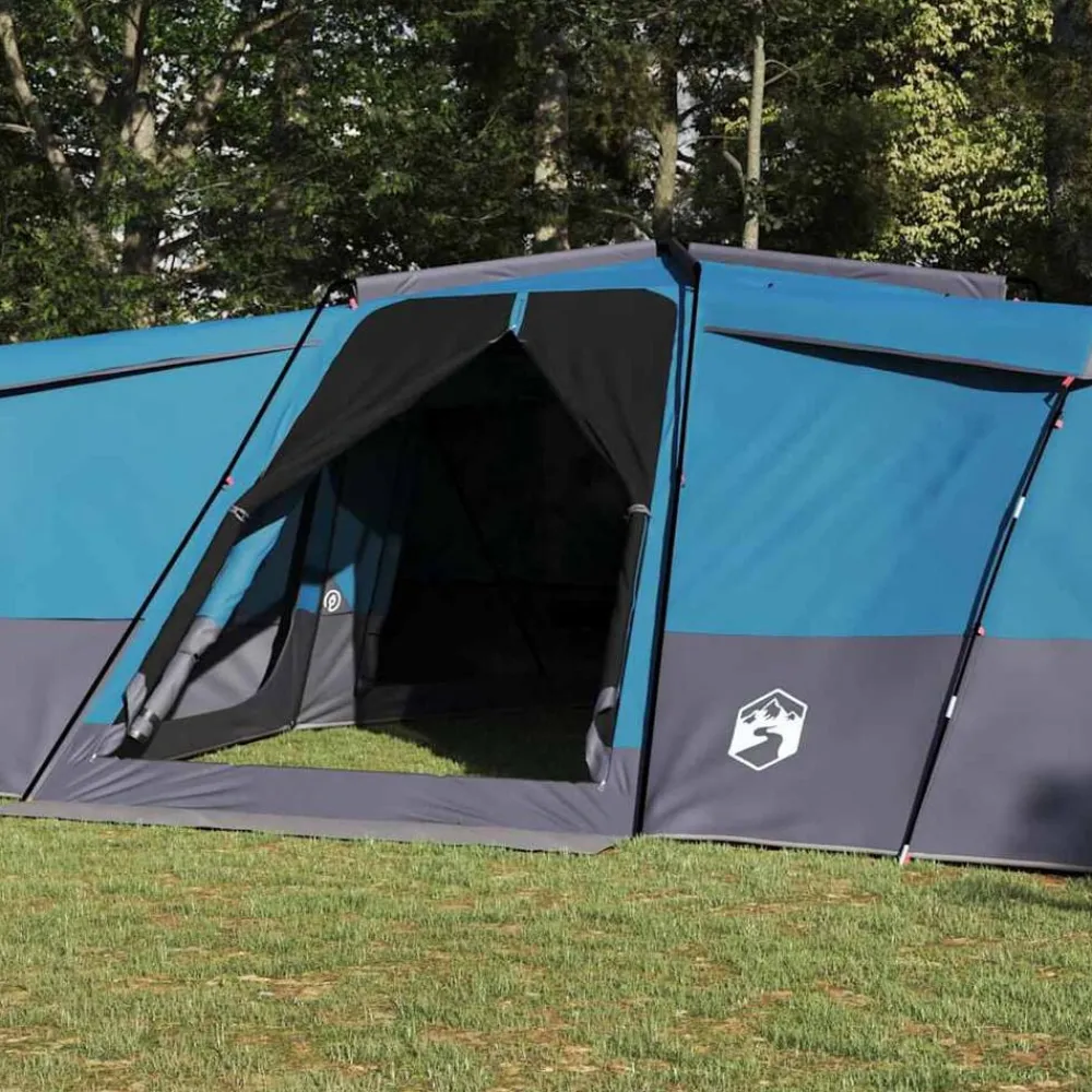 vidaXL Actividades Al Aire Libre-Tienda Familiar con techo 833 x 585 x 216 cm tafetán