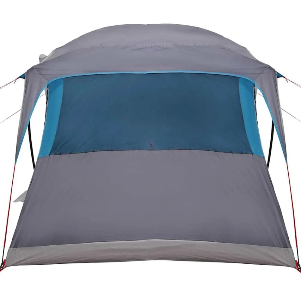 vidaXL Tienda Familiar con techo y gris 435 x 255 x 216 cm Azul Sale