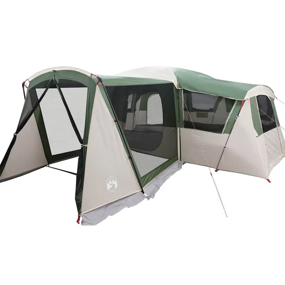 vidaXL Tienda Familiar para 20 Personas y 745 x 700 x 217 cm Verde Discount