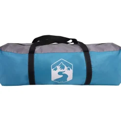 vidaXL Tienda Familiar para 10 Personas y gris 460 x 430 x 214 cm Azul Outlet
