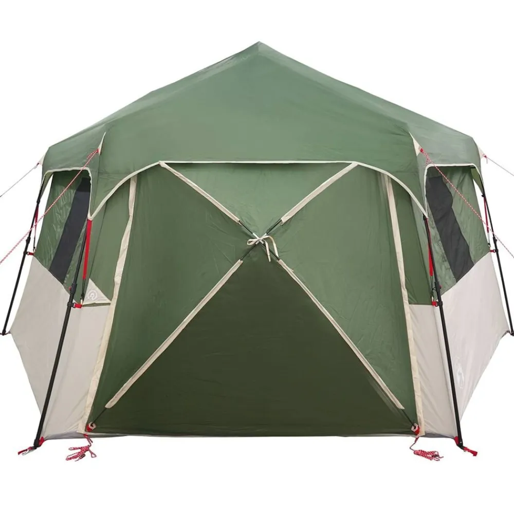 vidaXL Actividades Al Aire Libre-Tienda instantánea con mosquitera para 12 personas de liberación rápida