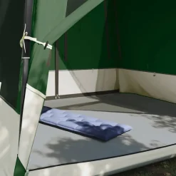 vidaXL Tienda interior con techo 291 x 291 x 240 cm tafetán Verde Discount