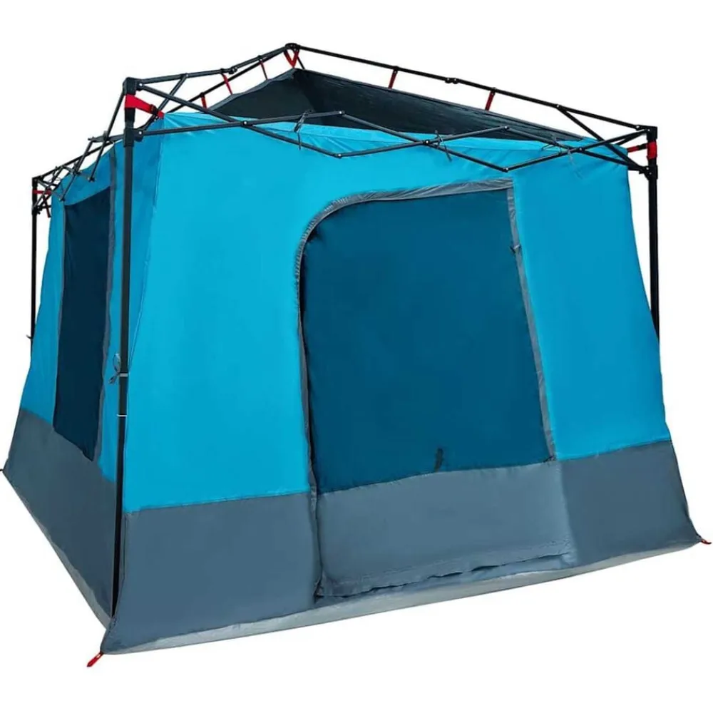 vidaXL Tienda interior con techo 290 x 288 x 234 cm tafetán Azul Online