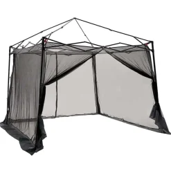 vidaXL Tienda interior 303 x 303 x 196 cm tafetán Gris y naranja Clearance