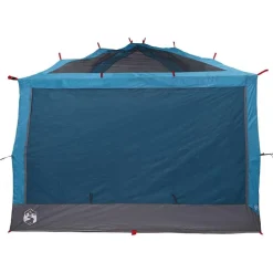 vidaXL Tienda interior para 7 personas y gris 300 x 300 x 250 cm Azul Discount